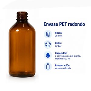 Envase PET redondo